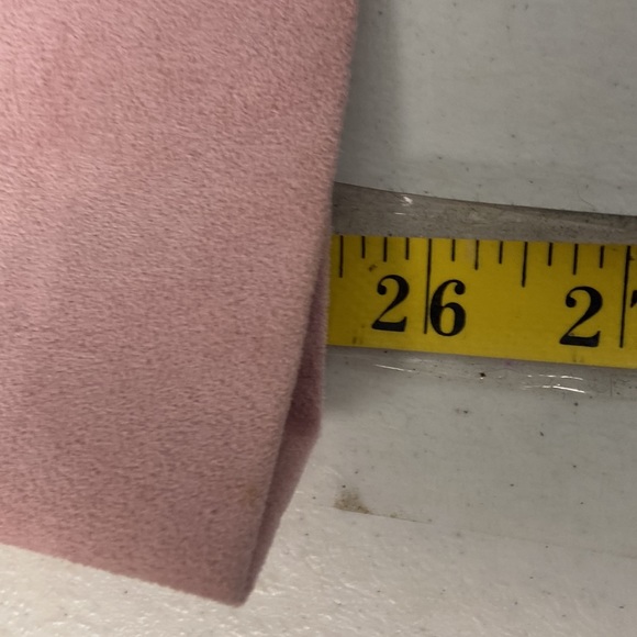 Vintage Rose Pink Skirt Suit Fitted Blazer & Knee Length Skirt Size 8 - Picture 6 of 13